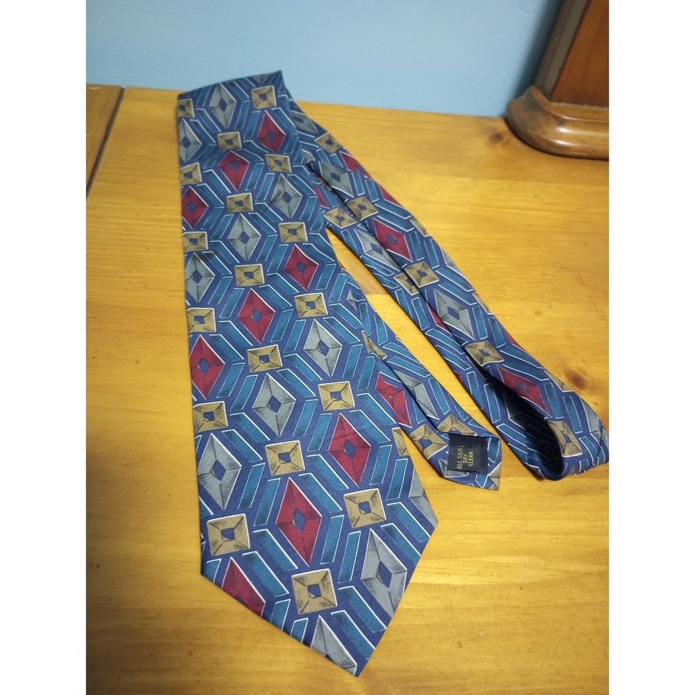 Colours By Alexander Julian Men's Silk‎ Neck Tie 57 inches long